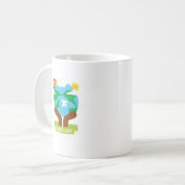 Regenbogenafrikanischer Erdtag Kaffeetasse (Vorderseite Links)