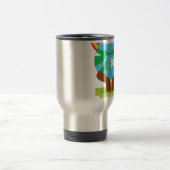 Regenbogenafrikanischer Erdtag Reisebecher (Mittel)