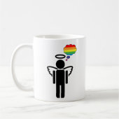 Regenbogenangelikon Kaffeetasse (Links)