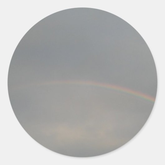 Regenbogenaufkleber Runder Aufkleber (Vorderseite)