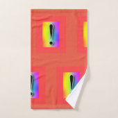 Regenbogenaussage Badhandtuch Set (Handtuch)