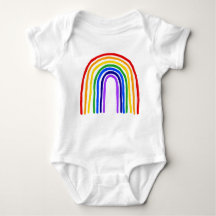 Regenbogenbabybodysuit