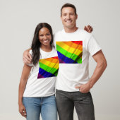 Regenbogenbanner T-Shirt (Unisex)