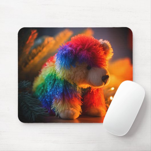 Regenbogenbär Mousepad (Mit Mouse)