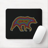 Regenbogenbär Mousepad (Mit Mouse)