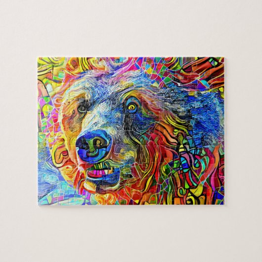 Regenbogenbär Puzzle (Horizontal)