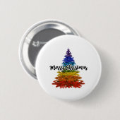 Regenbogenbaum Button (Vorne & Hinten)