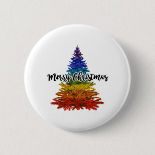 Regenbogenbaum Button