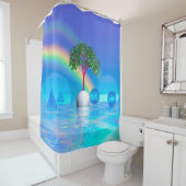 Regenbogenbaum Duschvorhang (Beispiel)