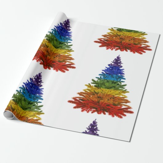 Regenbogenbaum Geschenkpapier (Ungerollt)