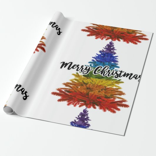 Regenbogenbaum Geschenkpapier (Ungerollt)