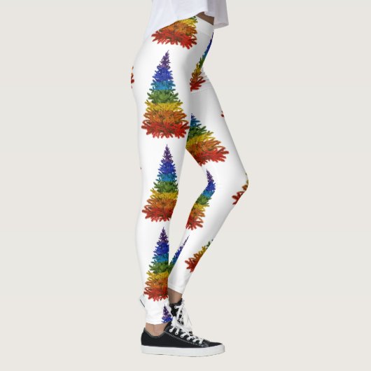 Regenbogenbaum Leggings (Rechts)