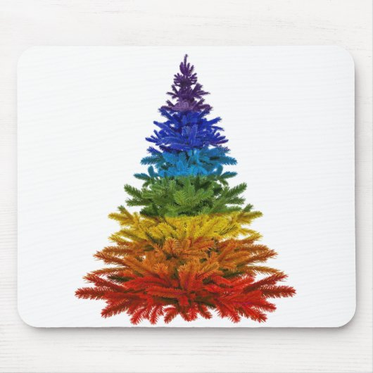 Regenbogenbaum Mousepad (Vorne)