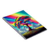 Regenbogenbaum Notizblock (Rechte Seite)