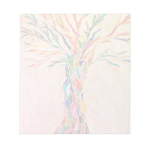 Regenbogenbaum  notizblock