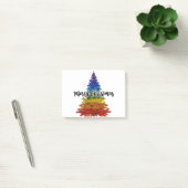 Regenbogenbaum Post-it Klebezettel (Büro)