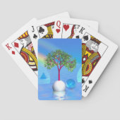 Regenbogenbaum Spielkarten (Rückseite)