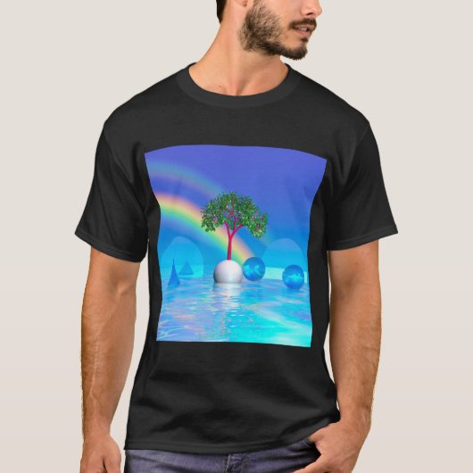 Regenbogenbaum T-Shirt (Vorderseite)