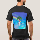 Regenbogenbaum T-Shirt (Rückseite)