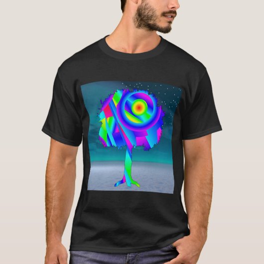 Regenbogenbaum T-Shirt (Vorderseite)