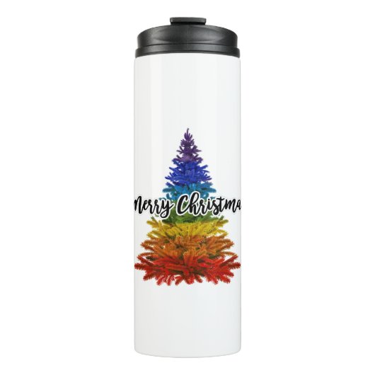 Regenbogenbaum Thermosbecher (Vorderseite)