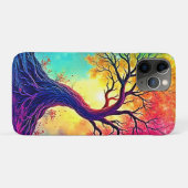 Regenbogenbaum: Wurzeln unendlicher Hoffnung Kunst Case-Mate iPhone Hülle (Rückseite (Horizontal))