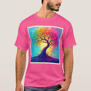 Regenbogenbaum: Wurzeln unendlicher Hoffnung Kunst T-Shirt