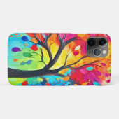 Regenbogenbäume Case-Mate iPhone Hülle (Rückseite (Horizontal))