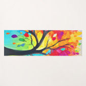 Regenbogenbäume Yogamatte (Vorderseite (Horizontal))