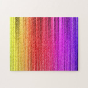 Regenbogenbeleuchtung Puzzle