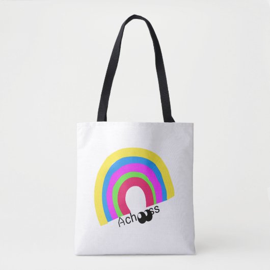 Regenbogenbeutel Tasche (Vorderseite)