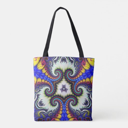 Regenbogenbeutel Tasche (Rückseite)