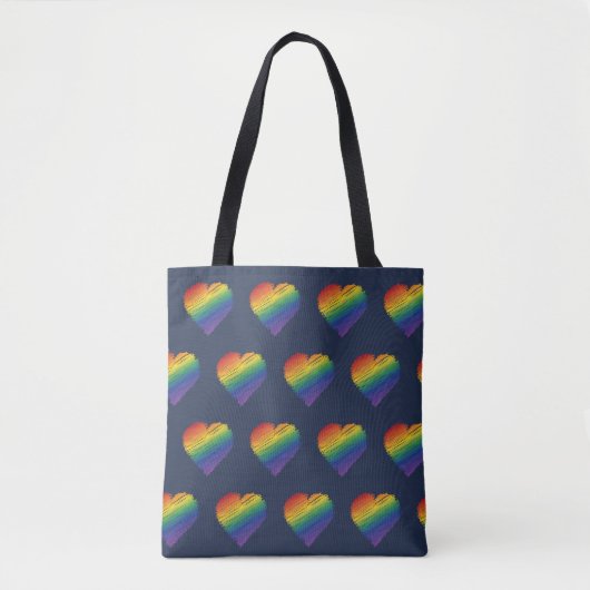 Regenbogenbeutel Tasche (Vorderseite)