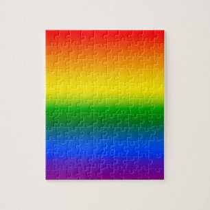 Regenbogenbild Puzzle