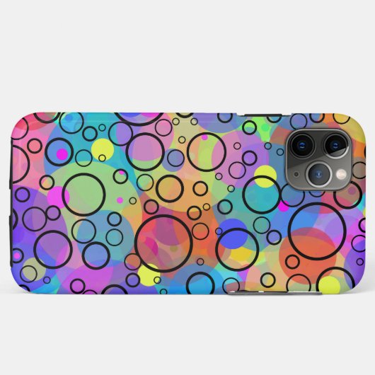 Regenbogenblasen II Case-Mate iPhone Hülle (Rückseite (Horizontal))
