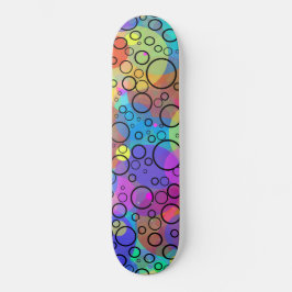 Regenbogenblasen II Skateboard