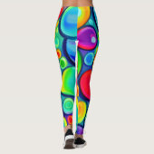 Regenbogenblasen Leggings (Rückseite)