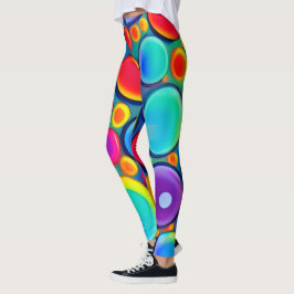 Regenbogenblasen Leggings