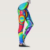 Regenbogenblasen Leggings (Rechts)
