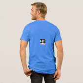 Regenbogenblasen Tri-Blend Shirt (Rückseite voll)
