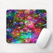 Regenbogenblasen Zauberhaft schweben Mousepad (Mit Mouse)