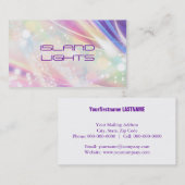 Regenbogenblenden Visitenkarte (Vorne/Hinten)