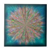 Regenbogenblitz auf Feuerzange Fliese (Vorderseite)