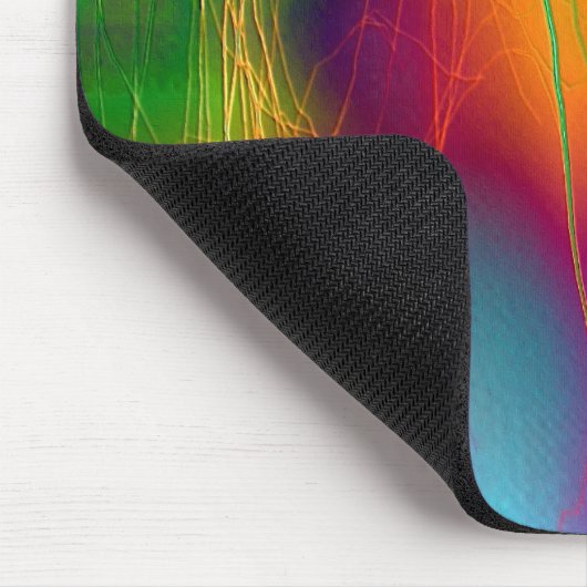 Regenbogenblitz Mousepad (Ecke)