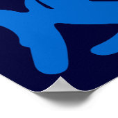 Regenbogenblume Poster (Ecke)