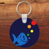 Regenbogenblume Schlüsselanhänger (Vorderseite)