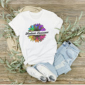 Regenbogenblume T-Shirt