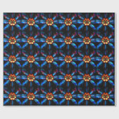 Regenbogenblüte Geschenkpapier (Flach)