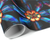 Regenbogenblüte Geschenkpapier (Rolleneckpunkt)