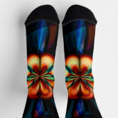 Regenbogenblüte Socken (Oben)